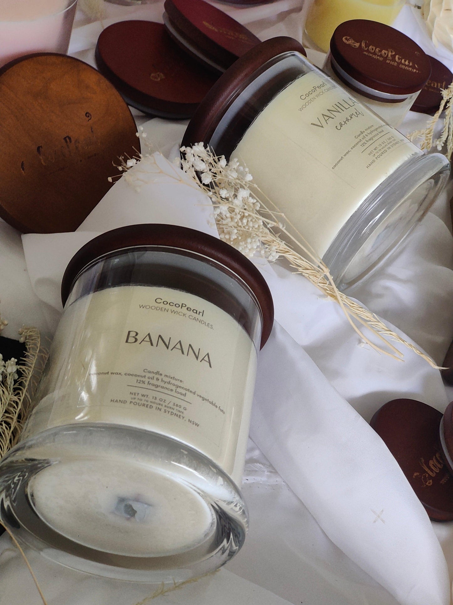 Banana | Wooden wick - CocoPearl Candles