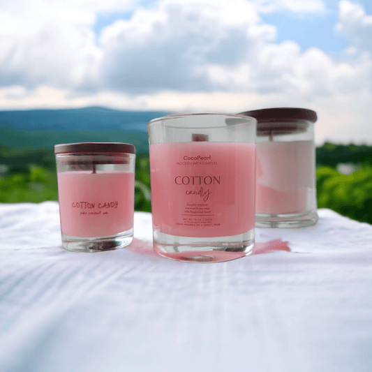 Cotton Candy | Wooden wick - CocoPearl Candles
