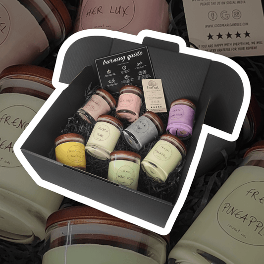 DISCOVERY SET | COCONUT & SOY WAX | 10% Fragrance load - CocoPearl Candles