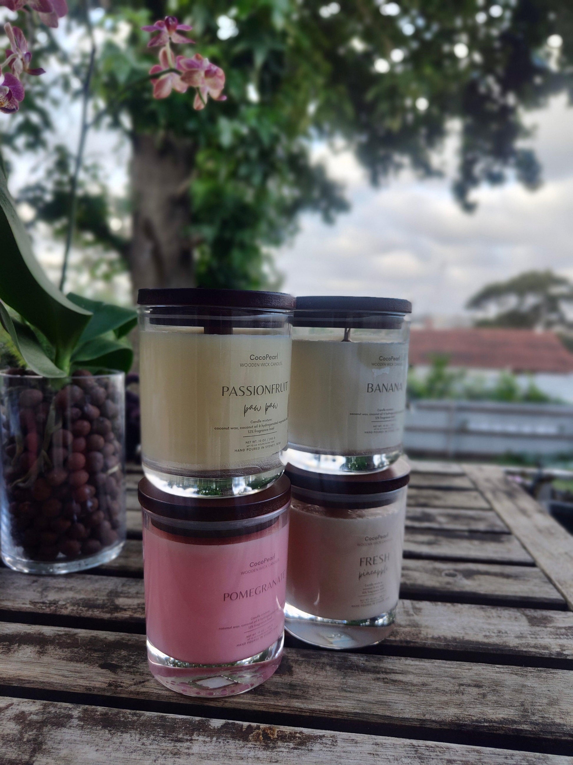 Fruity scents | Candles SET - CocoPearl Candles