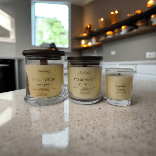 Passionfruit and Paw Paw | Scented Candle - CocoPearl Products