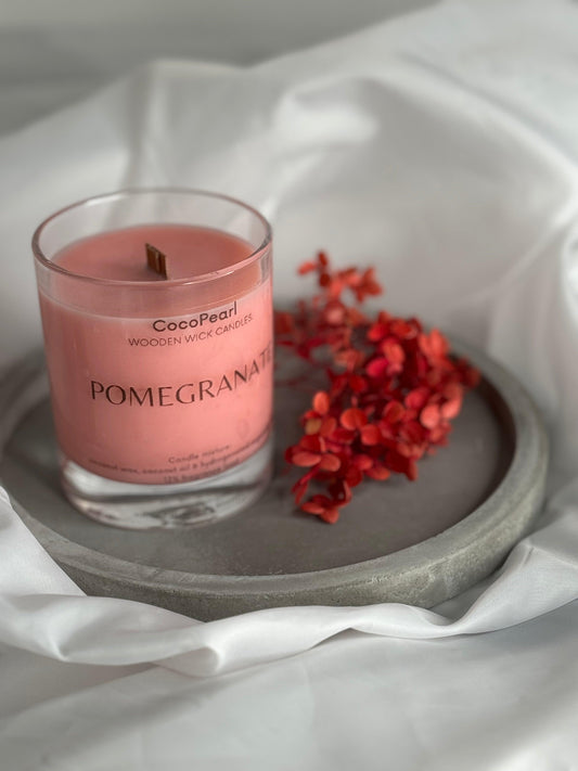Pomegranate | Wooden wick - CocoPearl Candles