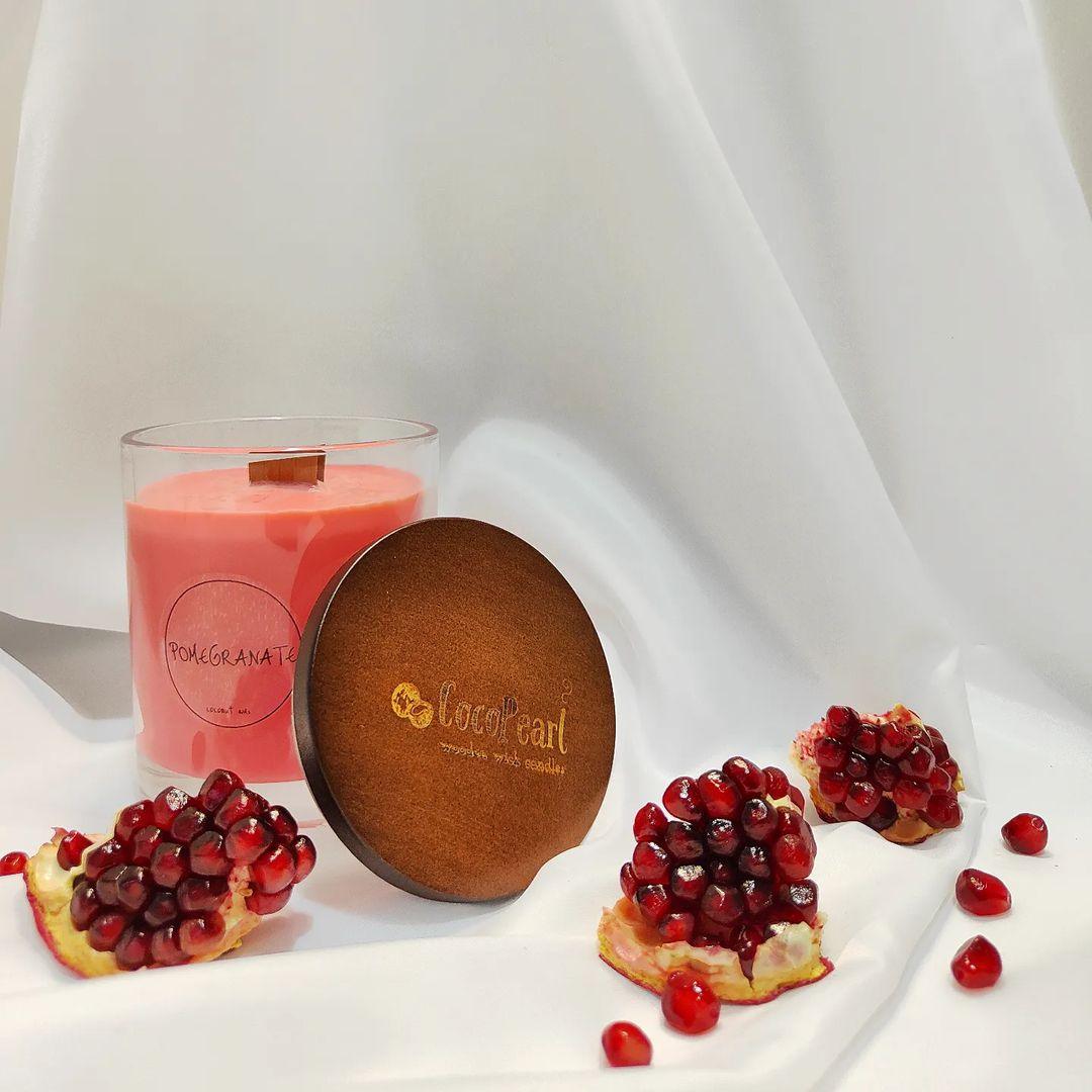 Pomegranate | Wooden wick - CocoPearl Candles