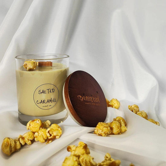 Salted caramel | Wooden wick - CocoPearl Candles