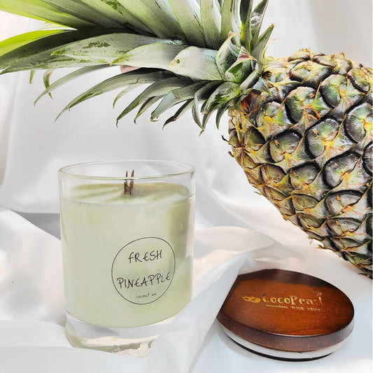 Sour Pineapple | Scented Candle - Fruity Aroma - CocoPearl Candles